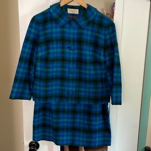 Vintage Pendleton Skirt Suit